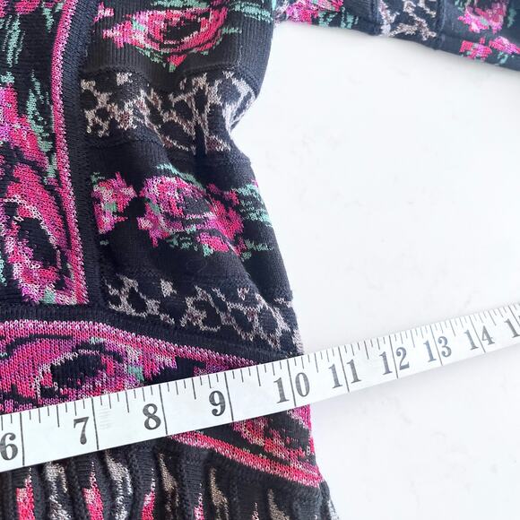 Anthropologie Cecilia Prado Emi Midi Floral Sweater Dress XS - Picture 13 of 15